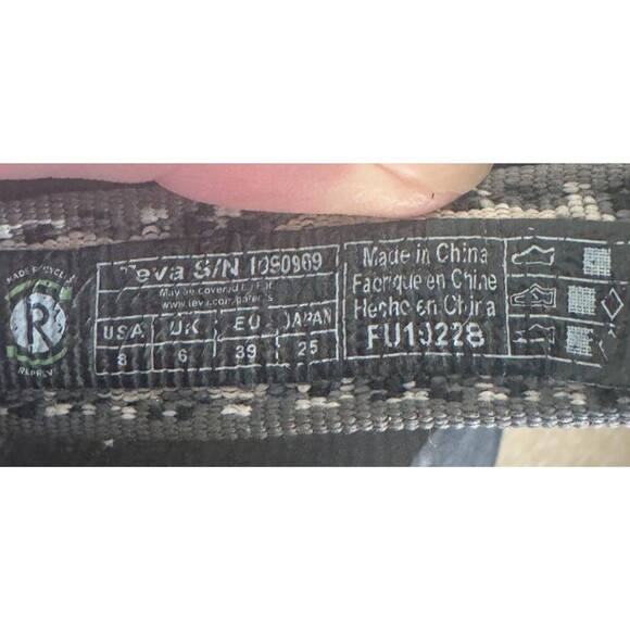 Teva Midform Universal Women's Sandal sz 8 Leopard Hiking Walking Beach Vacation - Picture 4 of 10